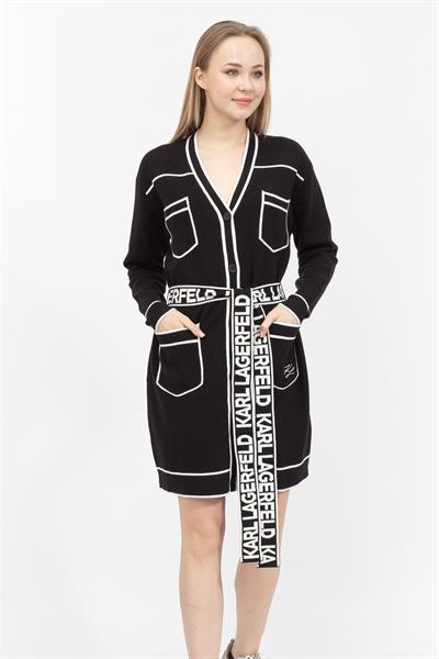 Karl Lagerfeld Belted Kadın Hırka