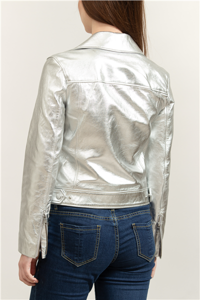 Karl Lagerfeld Biker Kadın Deri Mont