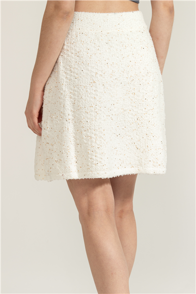 Karl Lagerfeld Boucle Knit Kadın Etek