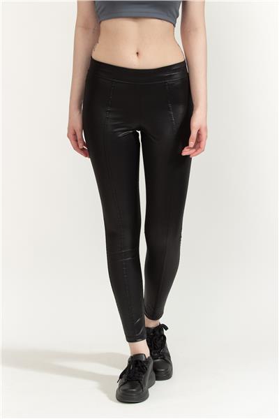 Karl Lagerfeld Coated  Kadın Tayt