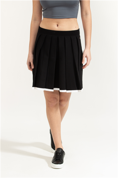 Karl Lagerfeld Contrast Knit Kadın Etek