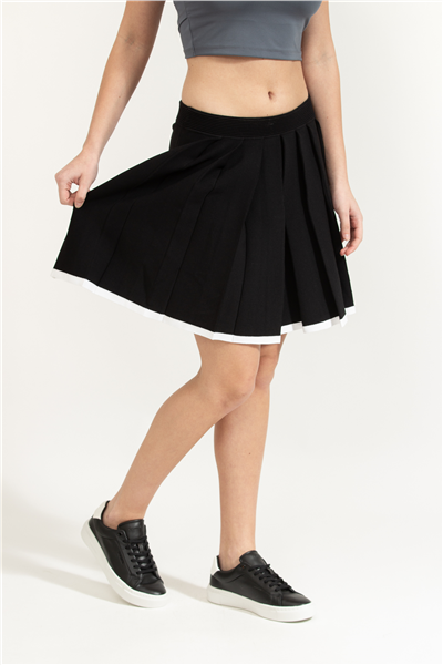 Karl Lagerfeld Contrast Knit Kadın Etek