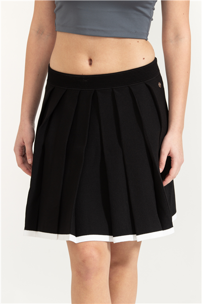 Karl Lagerfeld Contrast Knit Kadın Etek