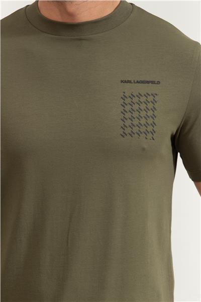 Karl Lagerfeld Crewneck Erkek Bisiklet Yaka T-Shirt