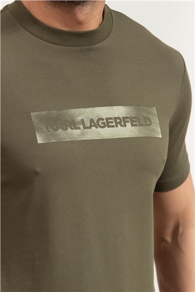 Karl Lagerfeld Crewneck Erkek Bisiklet Yaka T-Shirt
