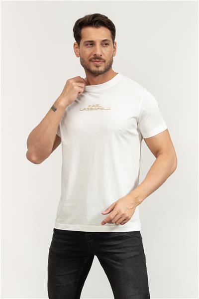 Karl Lagerfeld Crewneck Erkek Bisiklet Yaka T-Shirt