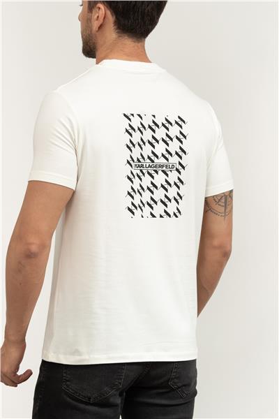 Karl Lagerfeld Crewneck Erkek Bisiklet Yaka T-Shirt