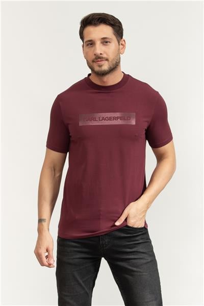 Karl Lagerfeld Crewneck Erkek Bisiklet Yaka T-Shirt