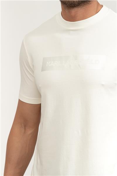 Karl Lagerfeld Crewneck Erkek Bisiklet Yaka T-Shirt