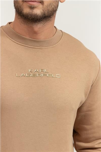 Karl Lagerfeld Crewneck Erkek Bisiklet Yaka Sweatshirt