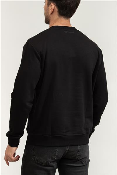 Karl Lagerfeld Crewneck Erkek Bisiklet Yaka Sweatshirt