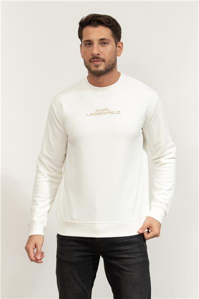 Karl Lagerfeld Crewneck Erkek Bisiklet Yaka Sweatshirt