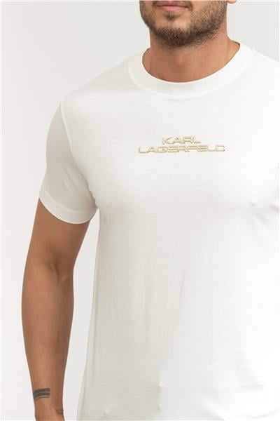 Karl Lagerfeld Crewneck Erkek Bisiklet Yaka T-Shirt