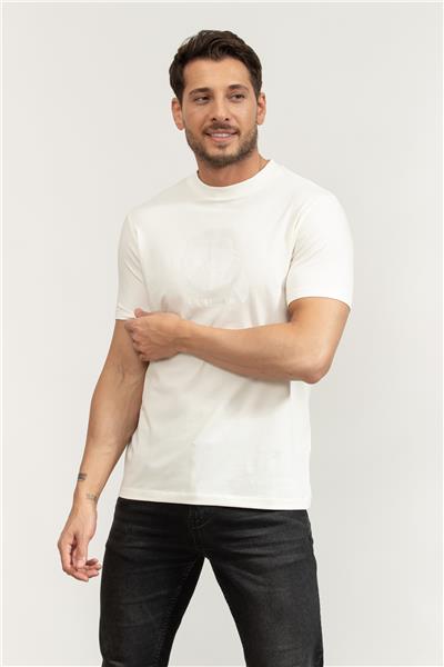 Karl Lagerfeld Crewneck Erkek Bisiklet Yaka T-Shirt