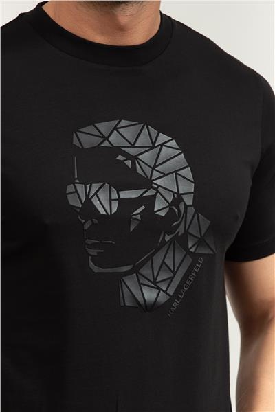 Karl Lagerfeld Crewneck Erkek Bisiklet Yaka T-Shirt