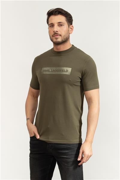 Karl Lagerfeld Crewneck Erkek Bisiklet Yaka T-Shirt