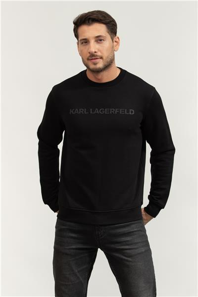 Karl Lagerfeld Crewneck Erkek Bisiklet Yaka Sweatshirt