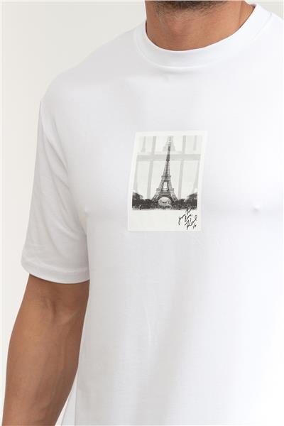 Karl Lagerfeld Crewneck Erkek Bisiklet Yaka T-Shirt