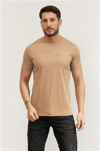Karl Lagerfeld Crewneck Erkek Bisiklet Yaka T-Shirt