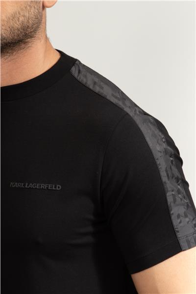 Karl Lagerfeld Crewneck Erkek Bisiklet Yaka T-Shirt