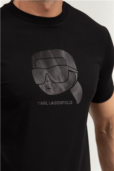 Karl Lagerfeld Crewneck Erkek Bisiklet Yaka T-Shirt
