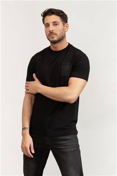 Karl Lagerfeld Crewneck Erkek Bisiklet Yaka T-Shirt