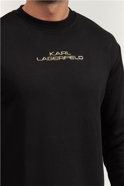 Karl Lagerfeld Crewneck Erkek Bisiklet Yaka Sweatshirt