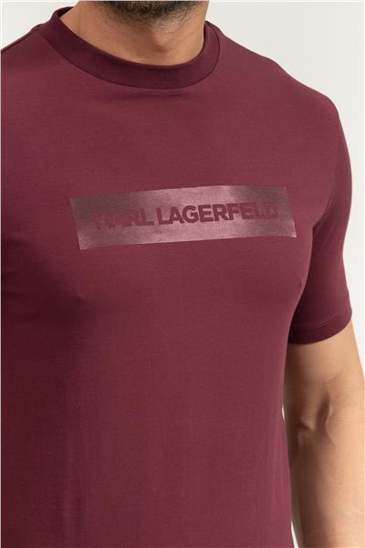 Karl Lagerfeld Crewneck Erkek Bisiklet Yaka T-Shirt