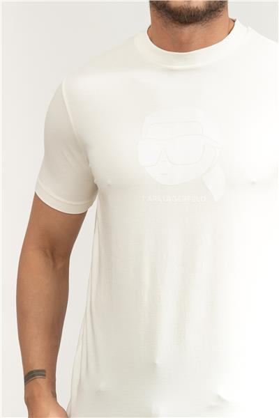 Karl Lagerfeld Crewneck Erkek Bisiklet Yaka T-Shirt
