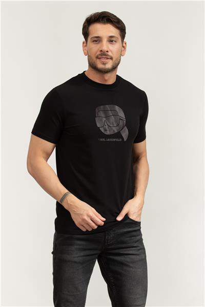 Karl Lagerfeld Crewneck Erkek Bisiklet Yaka T-Shirt