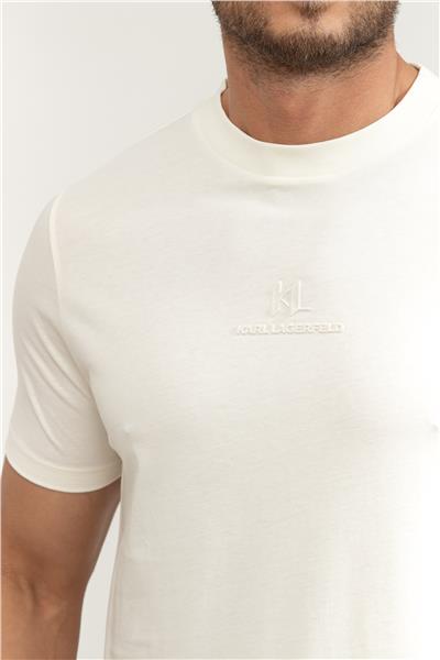 Karl Lagerfeld Crewneck Erkek Bisiklet Yaka T-Shirt