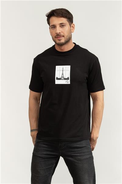 Karl Lagerfeld Crewneck Erkek Bisiklet Yaka T-Shirt