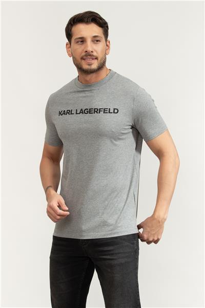 Karl Lagerfeld Crewneck Erkek Bisiklet Yaka T-Shirt