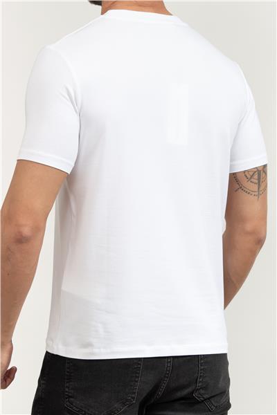 Karl Lagerfeld Crewneck Erkek Bisiklet Yaka T-Shirt
