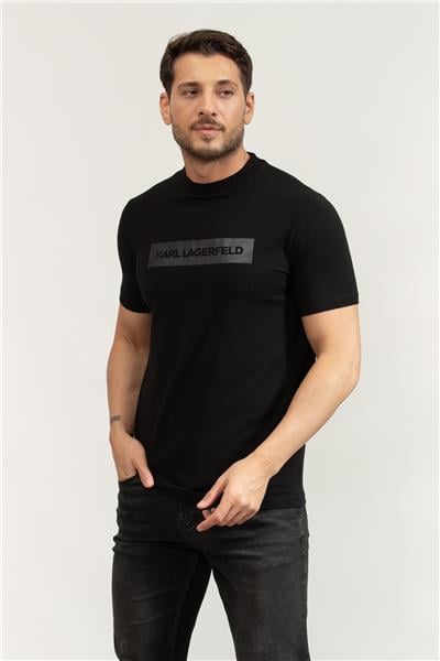 Karl Lagerfeld Crewneck Erkek Bisiklet Yaka T-Shirt