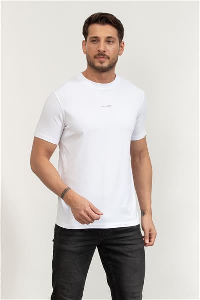 Karl Lagerfeld Crewneck Erkek Bisiklet Yaka T-Shirt