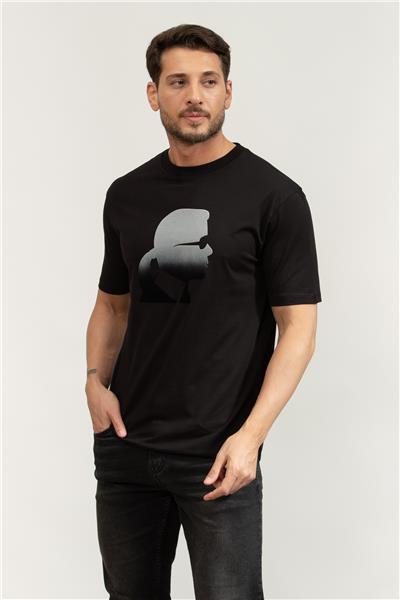 Karl Lagerfeld Crewneck Erkek Bisiklet Yaka T-Shirt