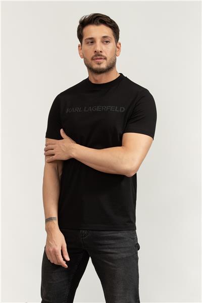 Karl Lagerfeld Crewneck Erkek Bisiklet Yaka T-Shirt