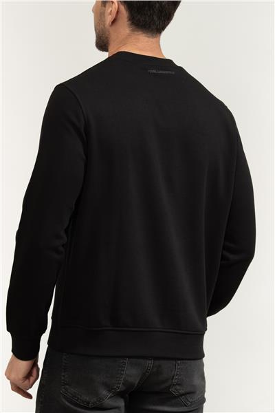 Karl Lagerfeld Crewneck Erkek Bisiklet Yaka Sweatshirt