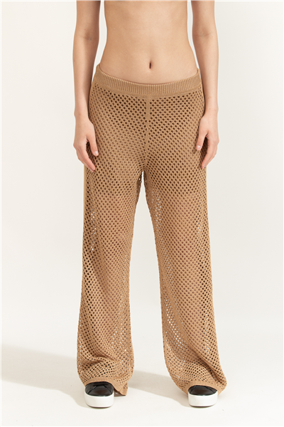Karl Lagerfeld Crochet Knit Pants Kadın Şort Çok Renkli