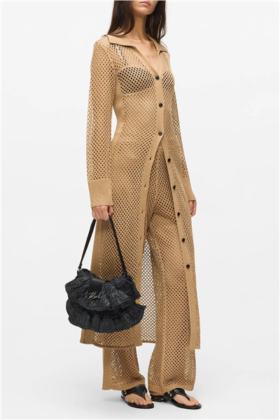 Karl Lagerfeld Crochet Knit Pants Kadın Şort Çok Renkli