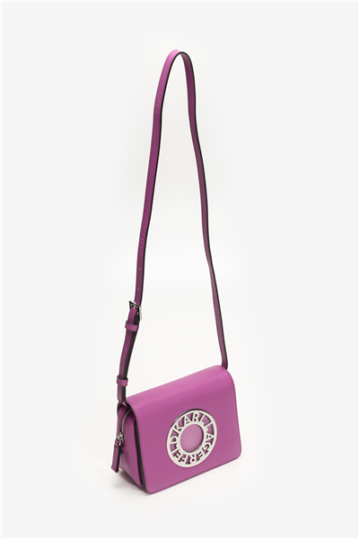 Karl Lagerfeld Disk Crossbody Kadın Mini Omuz Çantası