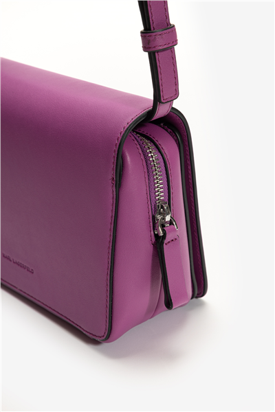 Karl Lagerfeld Disk Crossbody Kadın Mini Omuz Çantası