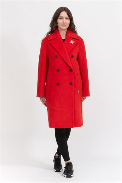 Karl Lagerfeld Double Breasted Kadın Mont