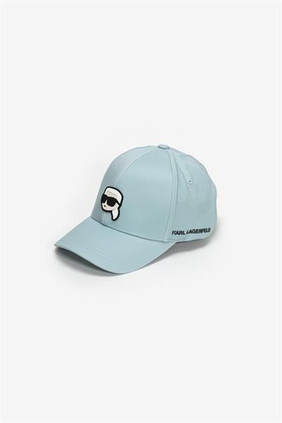 Karl Lagerfeld Erkek Baseball Şapka Açık Mavi