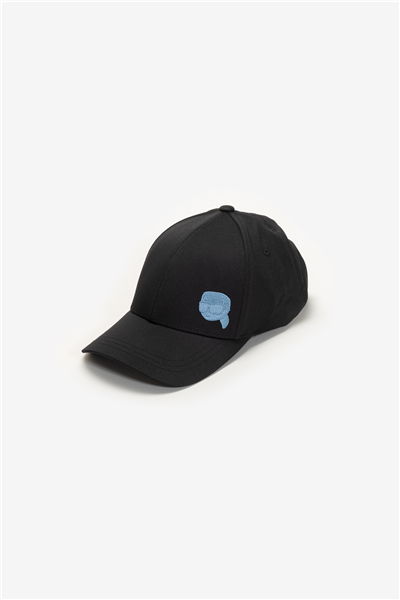 Karl Lagerfeld Erkek Baseball Şapka Siyah