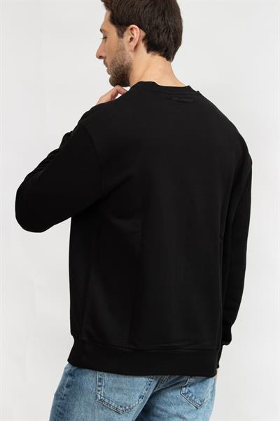 Karl Lagerfeld Erkek Bisiklet Yaka Sweatshirt