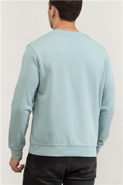 Karl Lagerfeld Erkek Bisiklet Yaka Sweatshirt