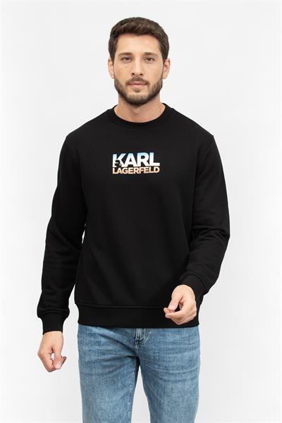 Karl Lagerfeld Erkek Bisiklet Yaka Sweatshirt