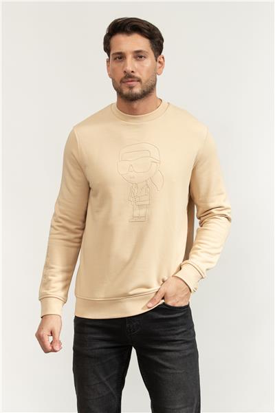 Karl Lagerfeld Erkek Bisiklet Yaka Sweatshirt